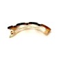Barrette cheveux ondulée fait main 6cm Barrette cheveux ondulée fait main 6cm