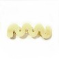 Barrette cheveux ondulée fait main 6cm