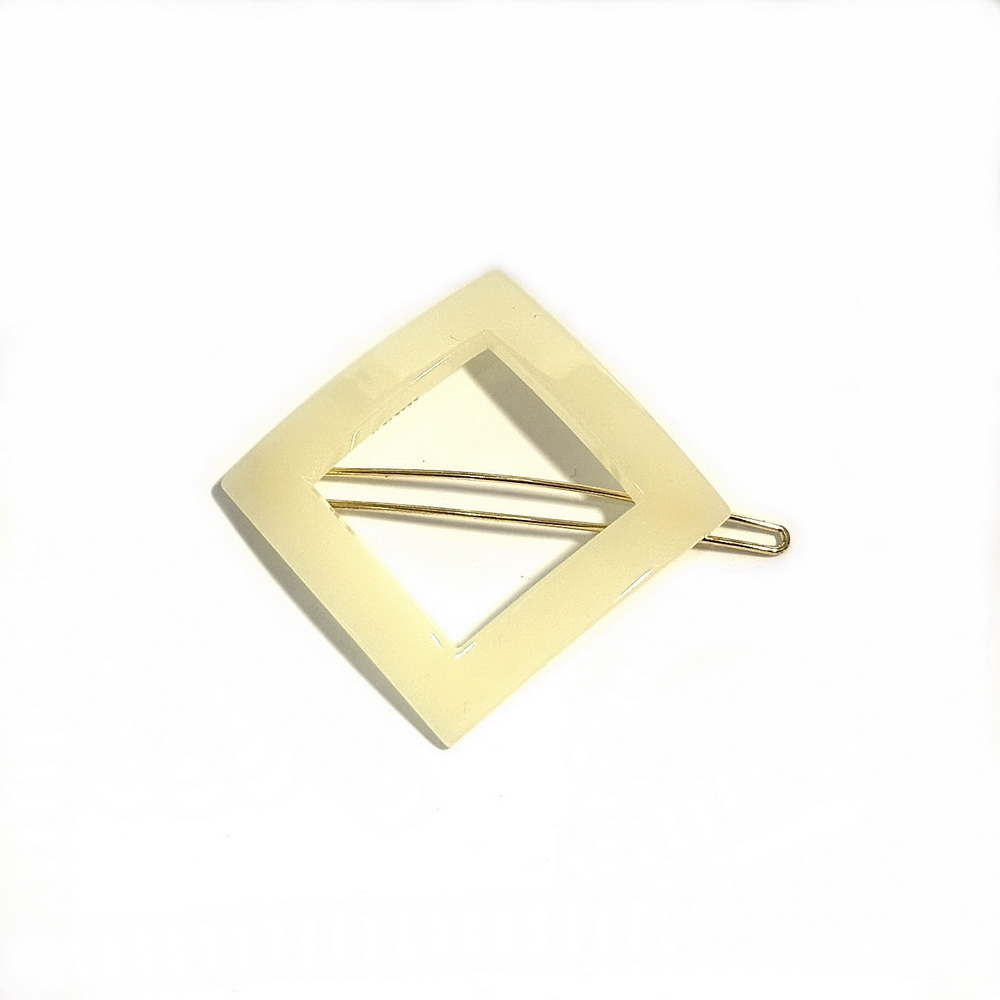 Attache cheveux carré 6cm Attache cheveux carré 6cm