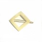 Attache cheveux carré 6cm Attache cheveux carré 6cm