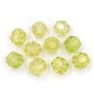 10 grosses perles rondes à facettes en acrylique 17mm vert 10 grosses perles rondes à facettes en acrylique 17mm vert