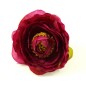 Fleur artificielle sans tige 6cm - Framboise