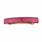 Barrette cheveux émail 9cm - fushia