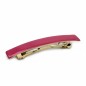 Barrette cheveux émail 9cm - fushia