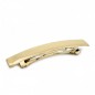 Barrette cheveux émail 9cm - beige