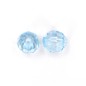 20 perles rondes à facettes en acrylique 10mm bleu 20 perles rondes à facettes en acrylique 10mm bleu