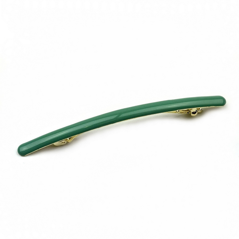 Barrette cheveux émail fine 10cm Barrette cheveux émail fine 10cm