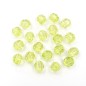 20 perles rondes à facettes en acrylique 10mm vert 20 perles rondes à facettes en acrylique 10mm vert