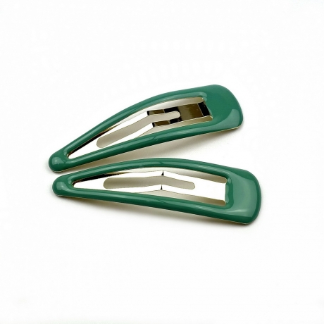 Lot de 2 pinces cheveux clic clac 7cm