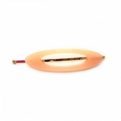 Attache pince cheveux oval 7cm