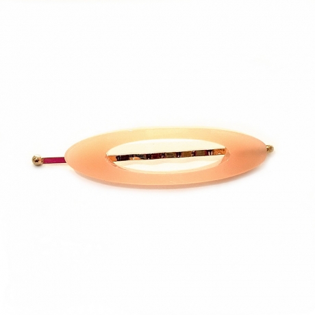 Attache pince cheveux oval 7cm