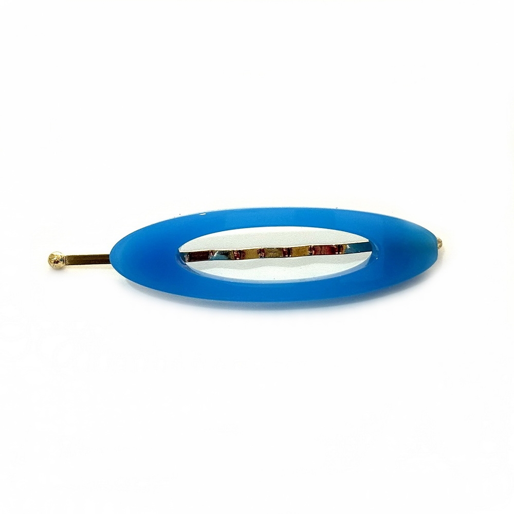 Attache pince cheveux oval 7cm Attache pince cheveux oval 7cm