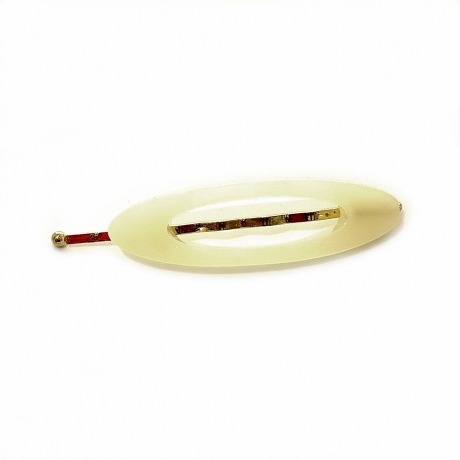 Attache pince cheveux oval 7cm