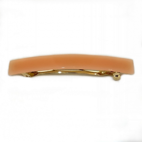 Barrette cheveux rectangulaire fait main 10cm