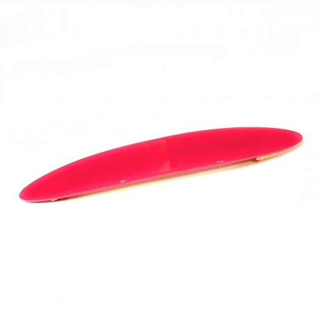 Barrette cheveux longue ovale fait main 11cm