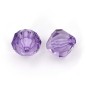 10 perles forme toupie en acrylique 15mmx16mm violet 10 perles forme toupie en acrylique 15mmx16mm violet