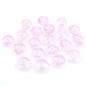 20 perles rondes plates acryliques 15mmx10mm - rose 20 perles rondes plates acryliques 15mmx10mm - rose