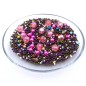 Très joli assortiment de perles acrylique rose violet Très joli assortiment de perles acrylique rose violet