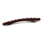 Barrette cheveux antique longue 9cm avec perles à facette