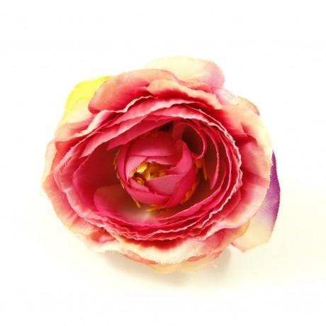 Fleur artificielle sans tige 6cm - Rose