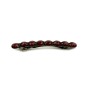 Barrette cheveux antique 7cm avec perles à facette Barrette cheveux antique 7cm avec perles à facette