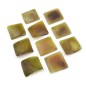 10 perles pendentif plates carrés en résine 29x29mm - vert 10 perles pendentif plates carrés en résine 29x29mm - vert