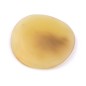 4 perles pendentif rondes plates en résine 53mm - beige 4 perles pendentif rondes plates en résine 53mm - beige