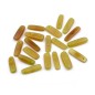 20 perles pendentif rectangulaires en résine 23x8mm - vert jade