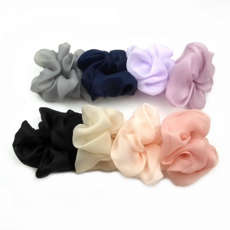 Gros chouchou organza 12cm