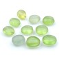 10 perles ovales en résine 21x19mm - vert 10 perles ovales en résine 21x19mm - vert