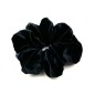 Gros chouchou velours 13cm - noir Gros chouchou velours 13cm - noir