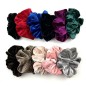 Gros chouchou velours 13cm - rouge Gros chouchou velours 13cm - rouge