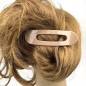 Lot de 3 pinces cheveux clip - marron crème vert Lot de 3 pinces cheveux clip - marron crème vert