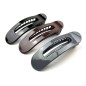Lot de 3 pinces cheveux clip 11cm - noir bordeaux gris Lot de 3 pinces cheveux clip 11cm - noir bordeaux gris