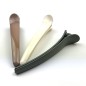 Lot de 3 pinces cheveux clip - marron crème vert olive Lot de 3 pinces cheveux clip - marron crème vert olive