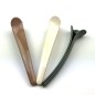 Lot de 3 pinces cheveux clip - marron crème vert olive Lot de 3 pinces cheveux clip - marron crème vert olive