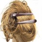 Lot de 3 pinces cheveux clip - marron crème vert olive Lot de 3 pinces cheveux clip - marron crème vert olive