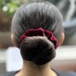 Lot de 2 chouchous velours 8cm - rouge Lot de 2 chouchous velours 8cm - rouge