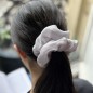 Gros chouchou organza 12cm