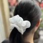 Gros chouchou organza 12cm