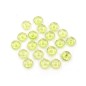 20 perles rondes plates en acrylique 10x5mm - vert 20 perles rondes plates en acrylique 10x5mm - vert