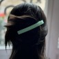 Barrette cheveux rectangulaire fait main 10cm Barrette cheveux rectangulaire fait main 10cm