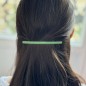 Barrette cheveux émail fine 10cm Barrette cheveux émail fine 10cm