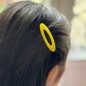 Attache pince cheveux oval 7cm Attache pince cheveux oval 7cm