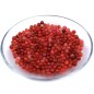 Lot de petites perles en résine 20g - rouge