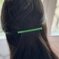 Lot de 2 barrettes cheveux fine fait main 9cm