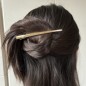 Pince cheveux concorde métal 12cm - argenté