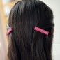 Lot de 2 pinces cheveux crocodile strass 4.8cm - multicolor clair Lot de 2 pinces cheveux crocodile strass 4.8cm - multicolor clair