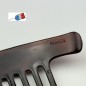 Lot de 2 grands peignes chignon made in France 12cm - marron Lot de 2 grands peignes chignon made in France 12cm - marron