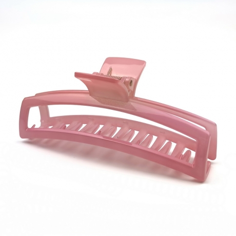 Pince cheveux crabe pour cheveux épais 12cm - rose